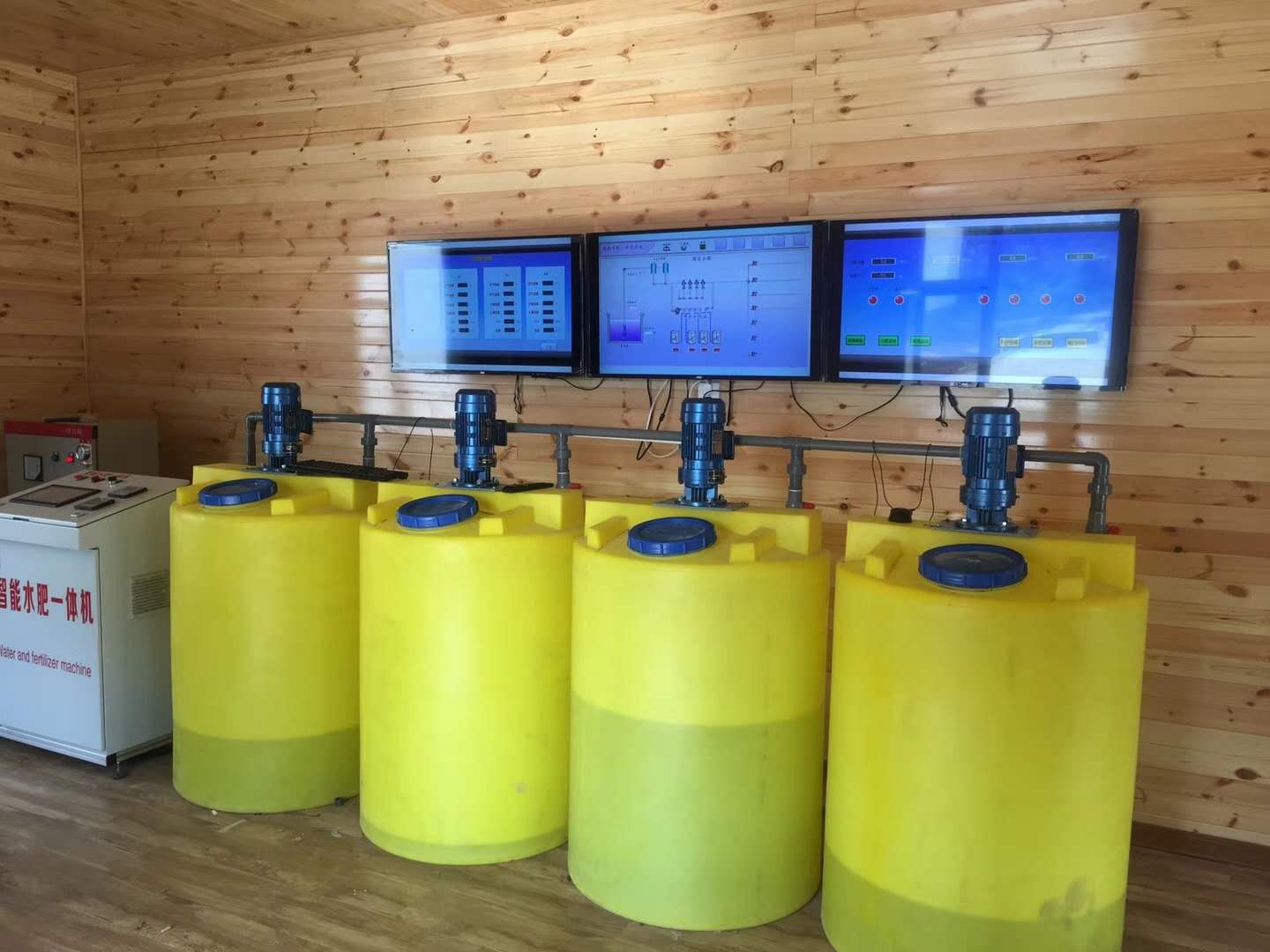 Automatic orchard irrigation system